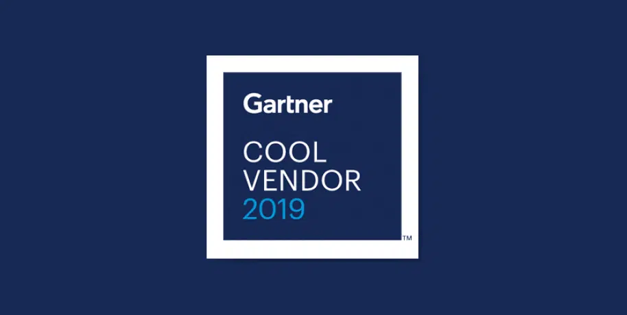 Gartner cool vendor 2019 sign