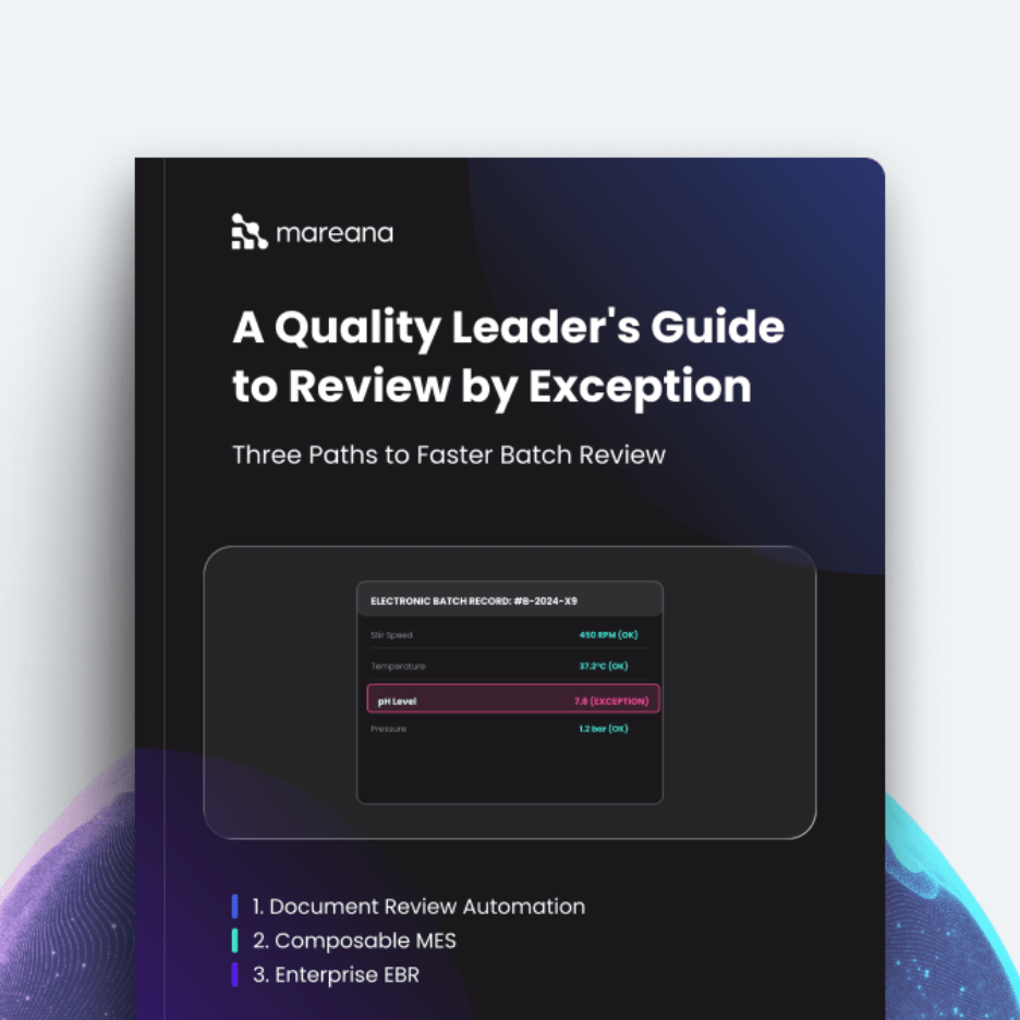 A Quality Leaders Guide to Review by Exception - Whitepaper 