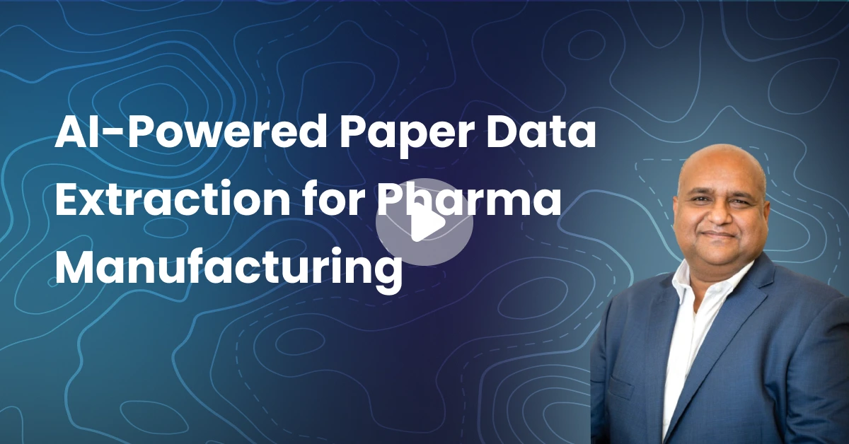 AI-Powered Paper Data Extraction for Pharma Manufacturing video