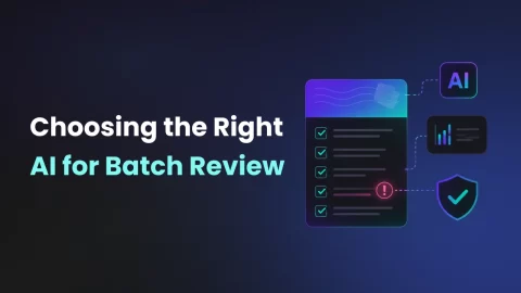 Choosing the right AI for Batch Reviews