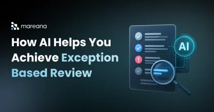 How AI helps you achieve exception-based review