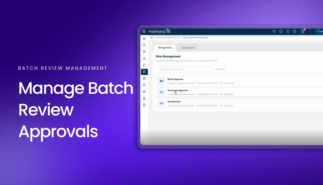 How to Manage Batch Review Roles and Approvals