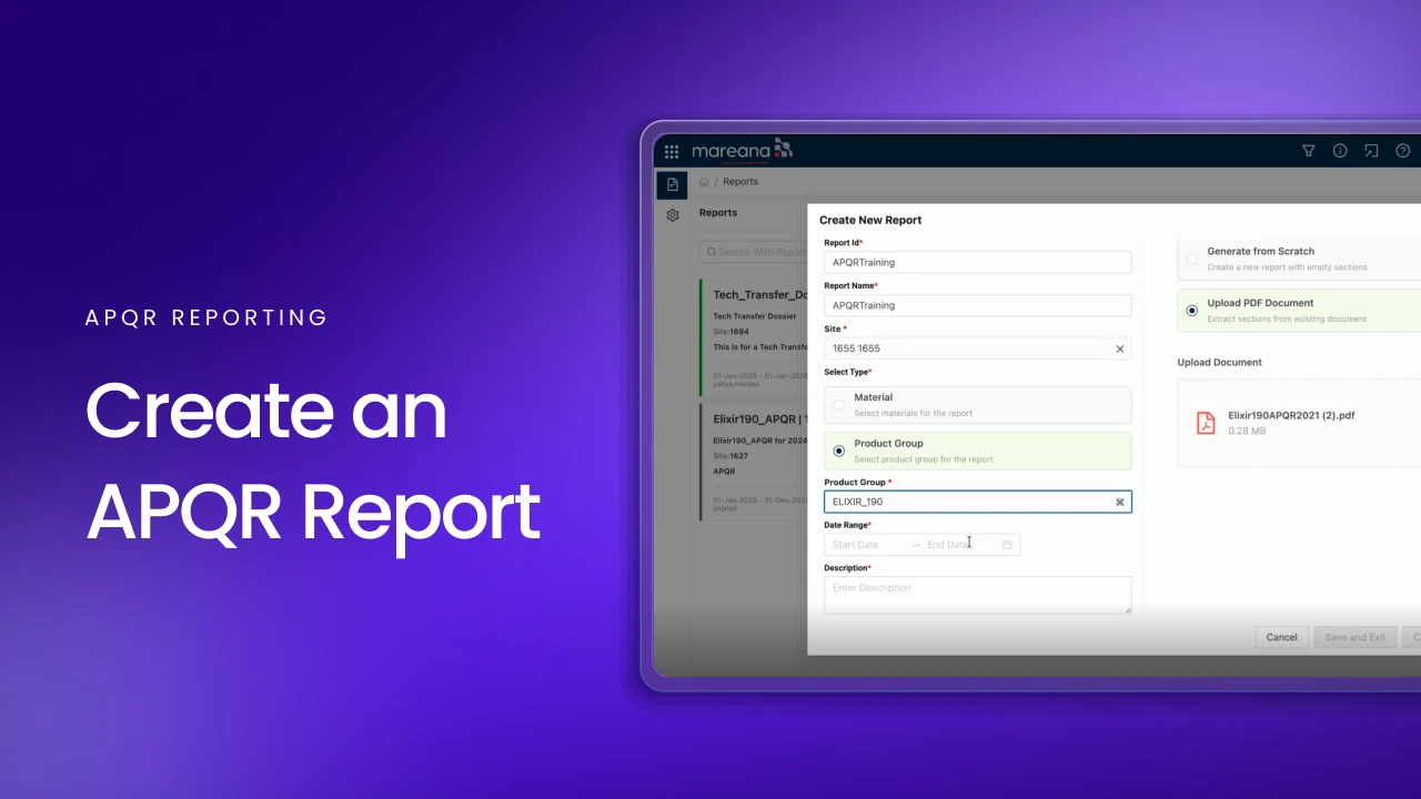 How to Create and Automate APQR Reports