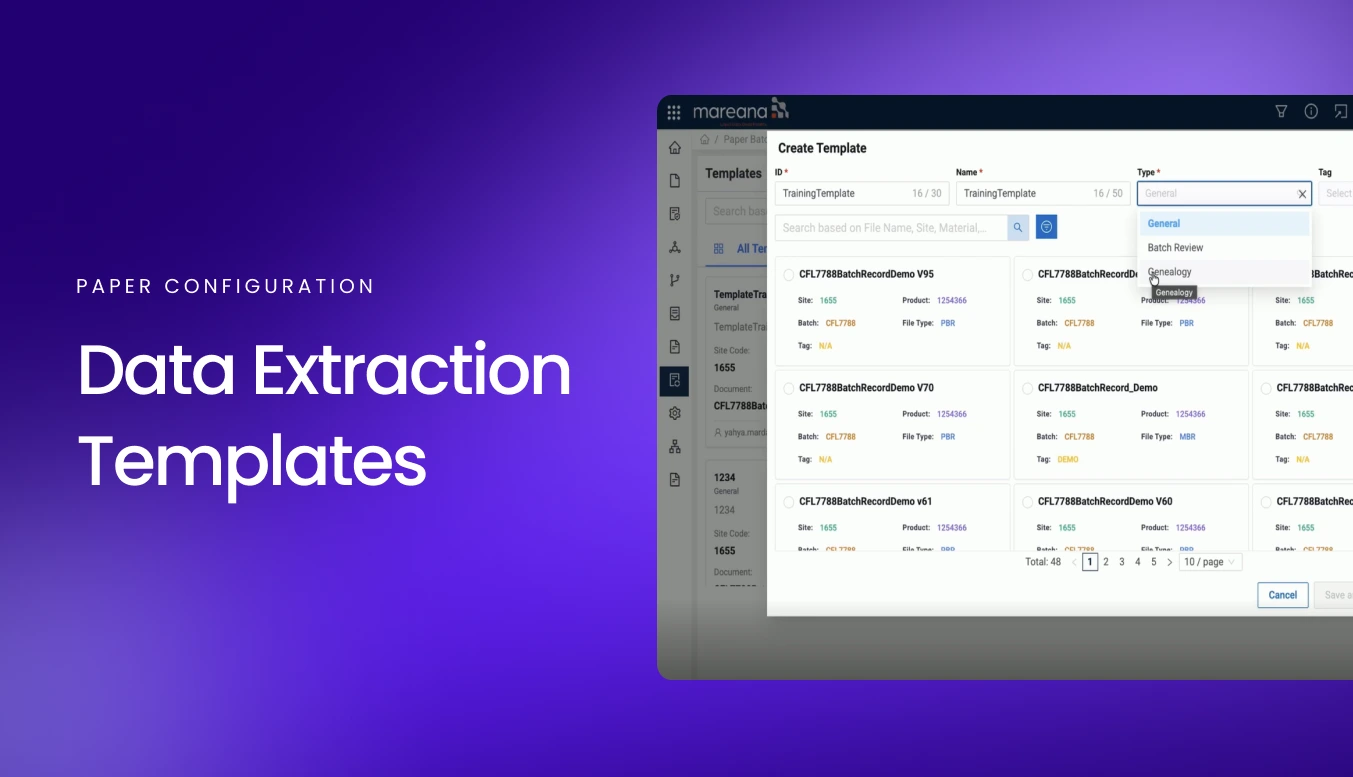 How to Configure Paper Batch Record Templates for Automated Extraction
